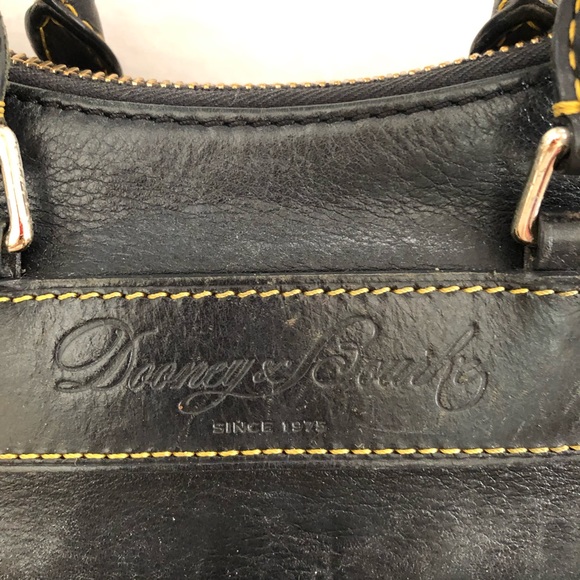 Dooney & Bourke black Leather crossbody and handle - Picture 3 of 15
